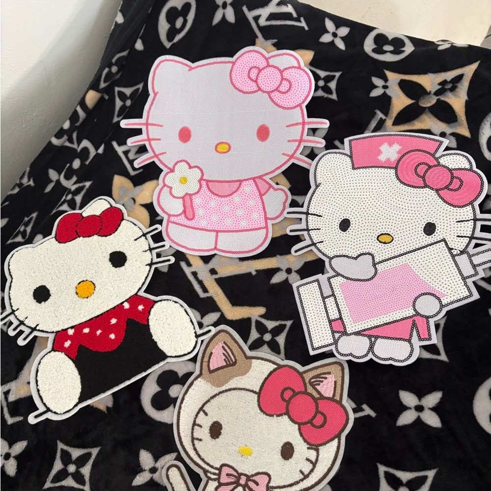 Hello Kitty Character Patches